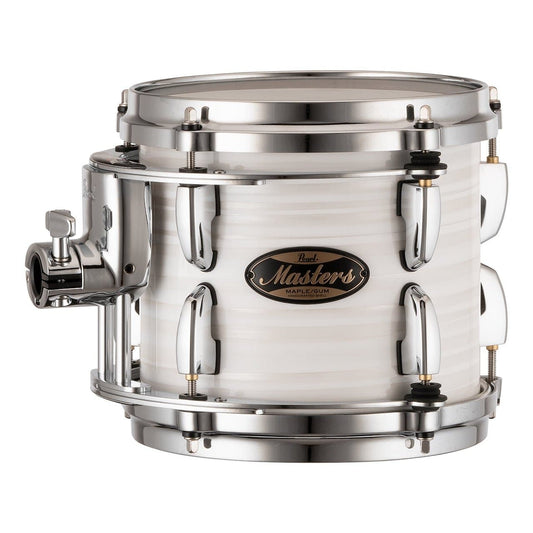 Pearl Masters Maple/Gum Tom 8x7 w/Standard R2 Mount White Ice Swirl