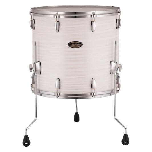 Pearl Masters Maple/Gum Floor Tom 18x16 White Ice Swirl