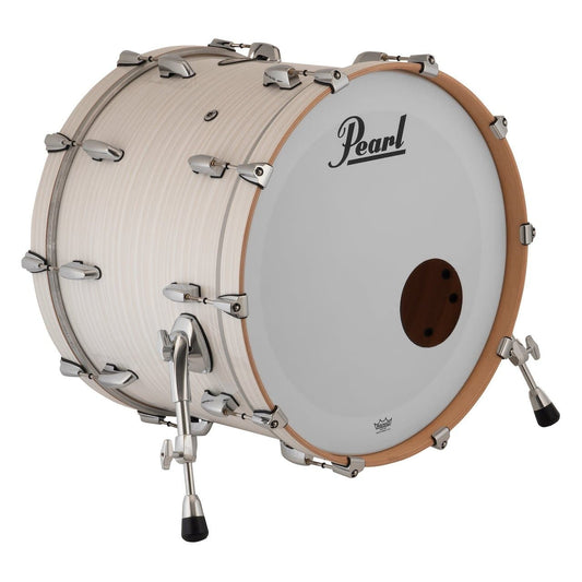Pearl Masters Maple/Gum Bass Drum 22x16 (No Mount) White Ice Swirl