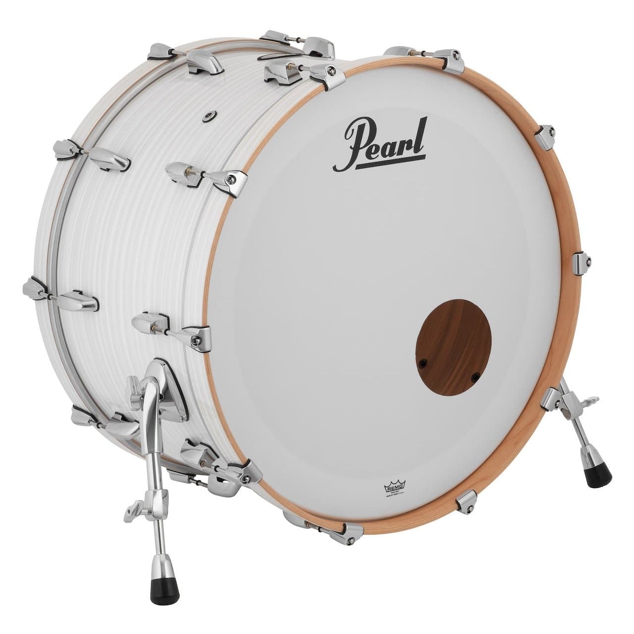 Pearl Masters Maple/Gum Bass Drum 24x14 (No Mount) White Ice Swirl