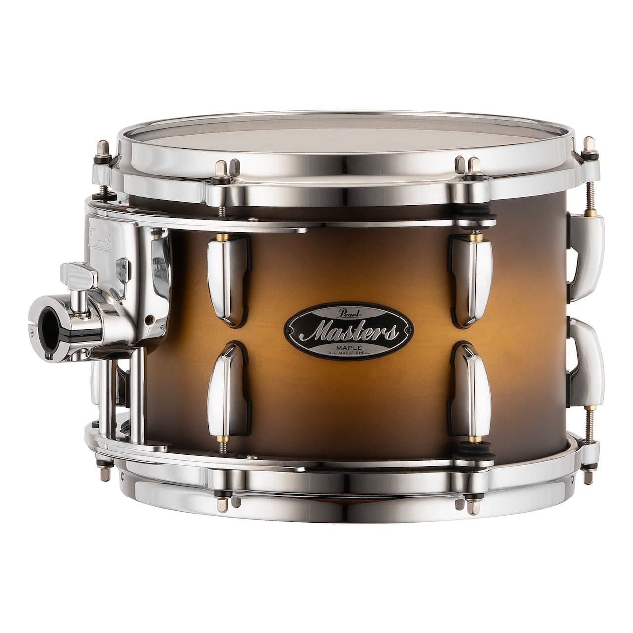 Pearl Masters Maple MM6 Tom 10x7 w/Standard R2 Mount Matte Olive Burst