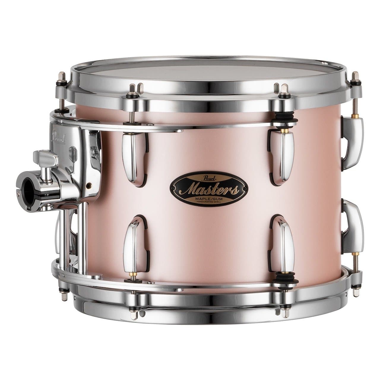 Pearl Masters Maple/Gum Tom 10x8 w/Standard R2 Mount Satin Rose Gold