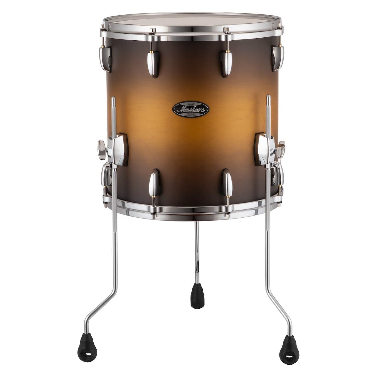 Pearl Masters Maple MM6 Floor Tom 14x14 Matte Olive Burst