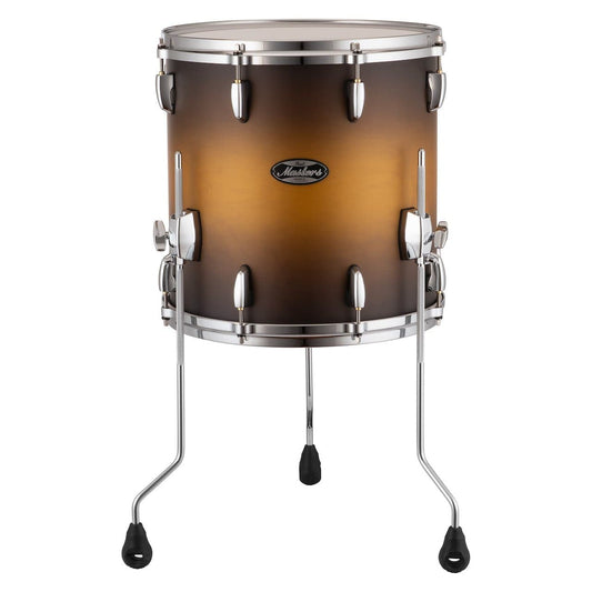 Pearl Masters Maple MM6 Floor Tom 14x14 Matte Olive Burst