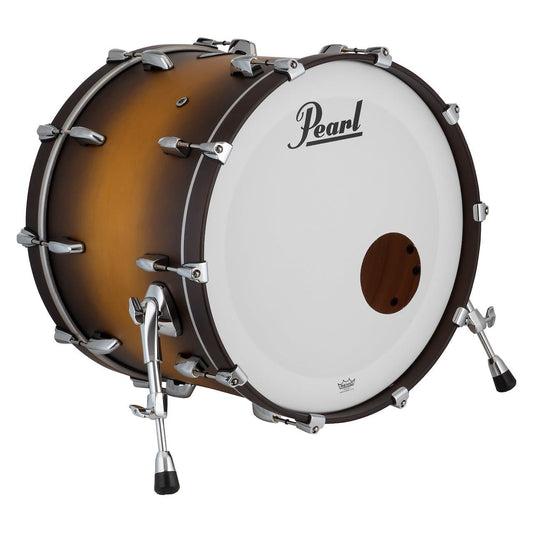 Pearl Masters Maple MM6 Bass Drum 22x16 (No Mount) Matte Olive Burst