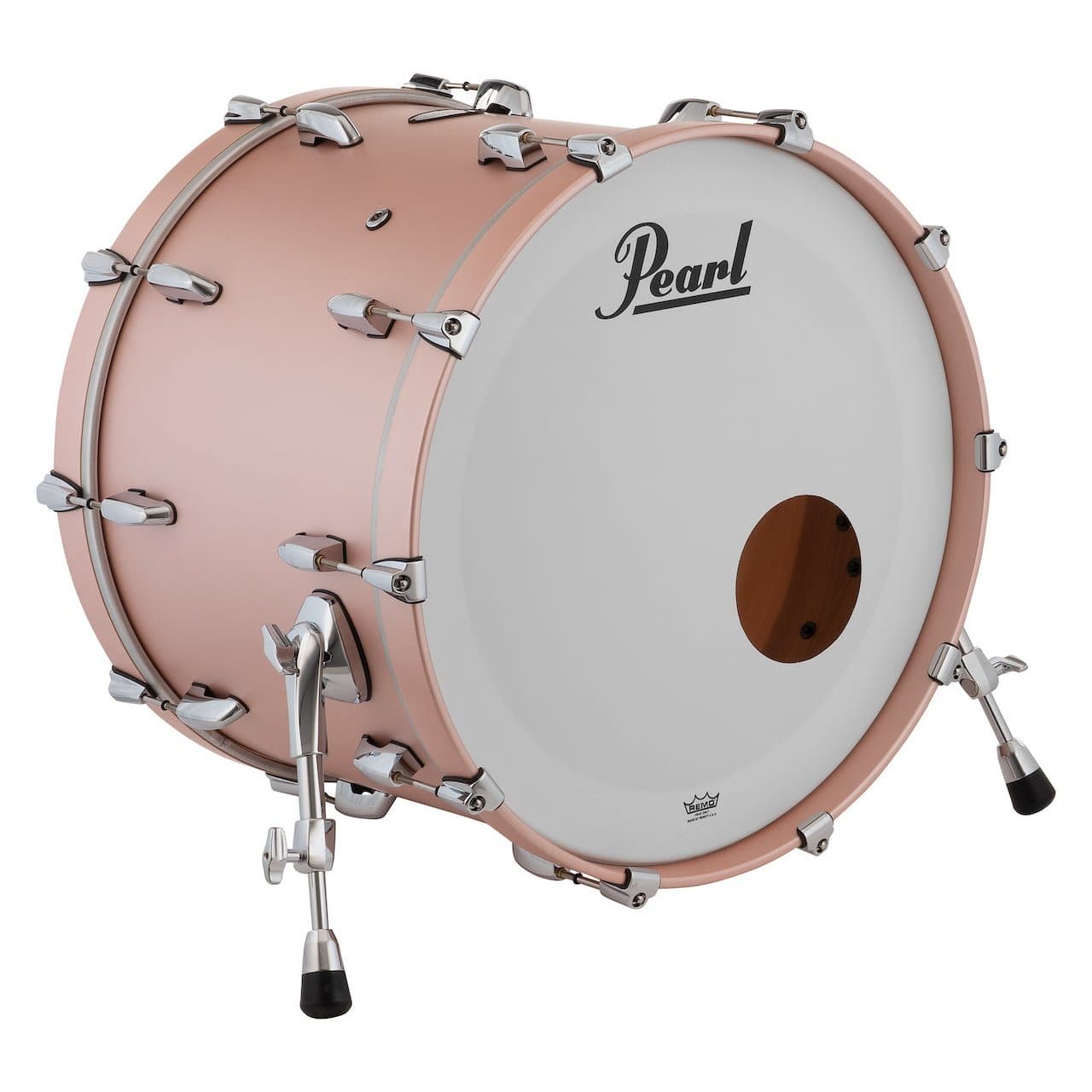 Pearl Masters Maple/Gum Bass Drum 22x16 (No Mount) Satin Rose Gold