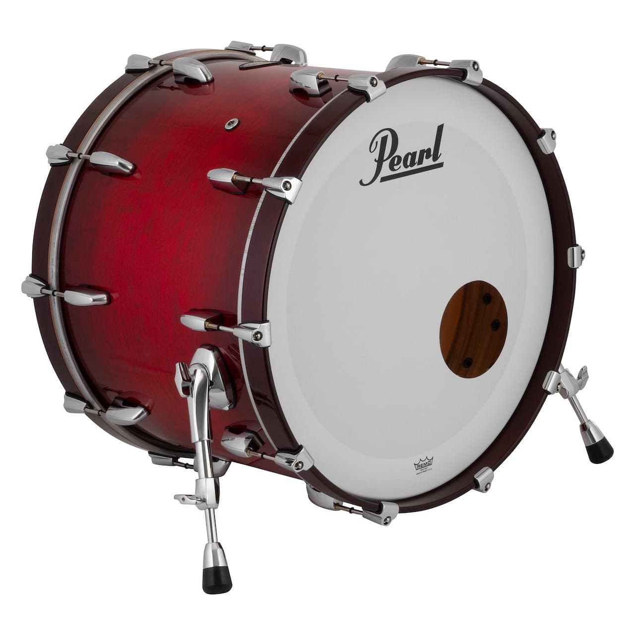 Pearl Masters Maple/Gum Bass Drum 22x16 (No Mount) Deep Redburst