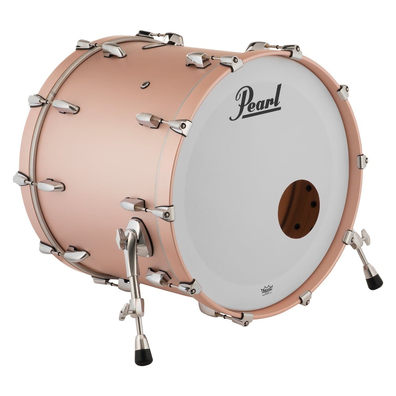 Pearl Masters Maple/Gum Bass Drum 22x18 (No Mount) Satin Rose Gold