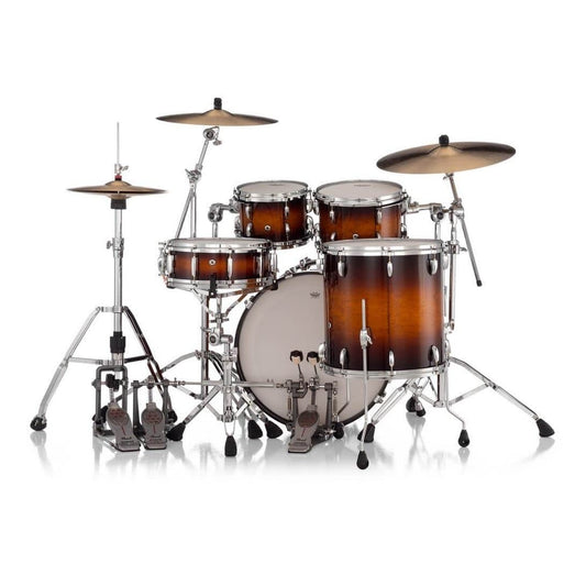 Pearl Masters Maple Pure 4pc Drum Set w/22x16BD w/Standard R2 Mounts Vintage Tobacco Burst