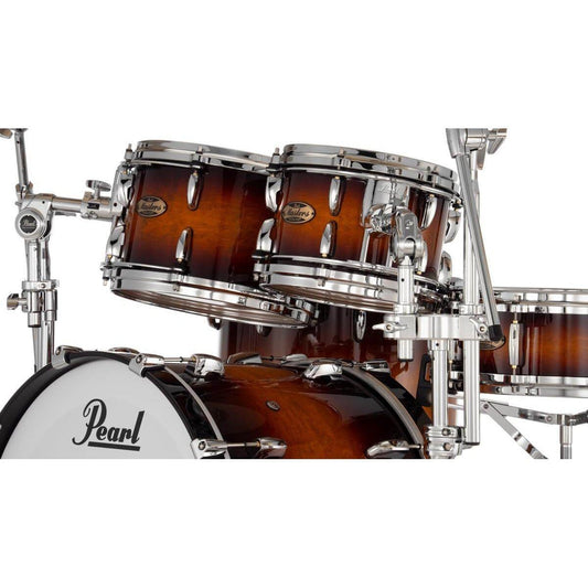 Pearl Masters Maple Pure 4pc Drum Set w/22x16BD w/Standard R2 Mounts Vintage Tobacco Burst