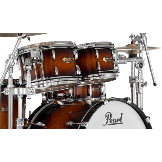 Pearl Masters Maple Pure 4pc Drum Set w/22x16BD w/Standard R2 Mounts Vintage Tobacco Burst