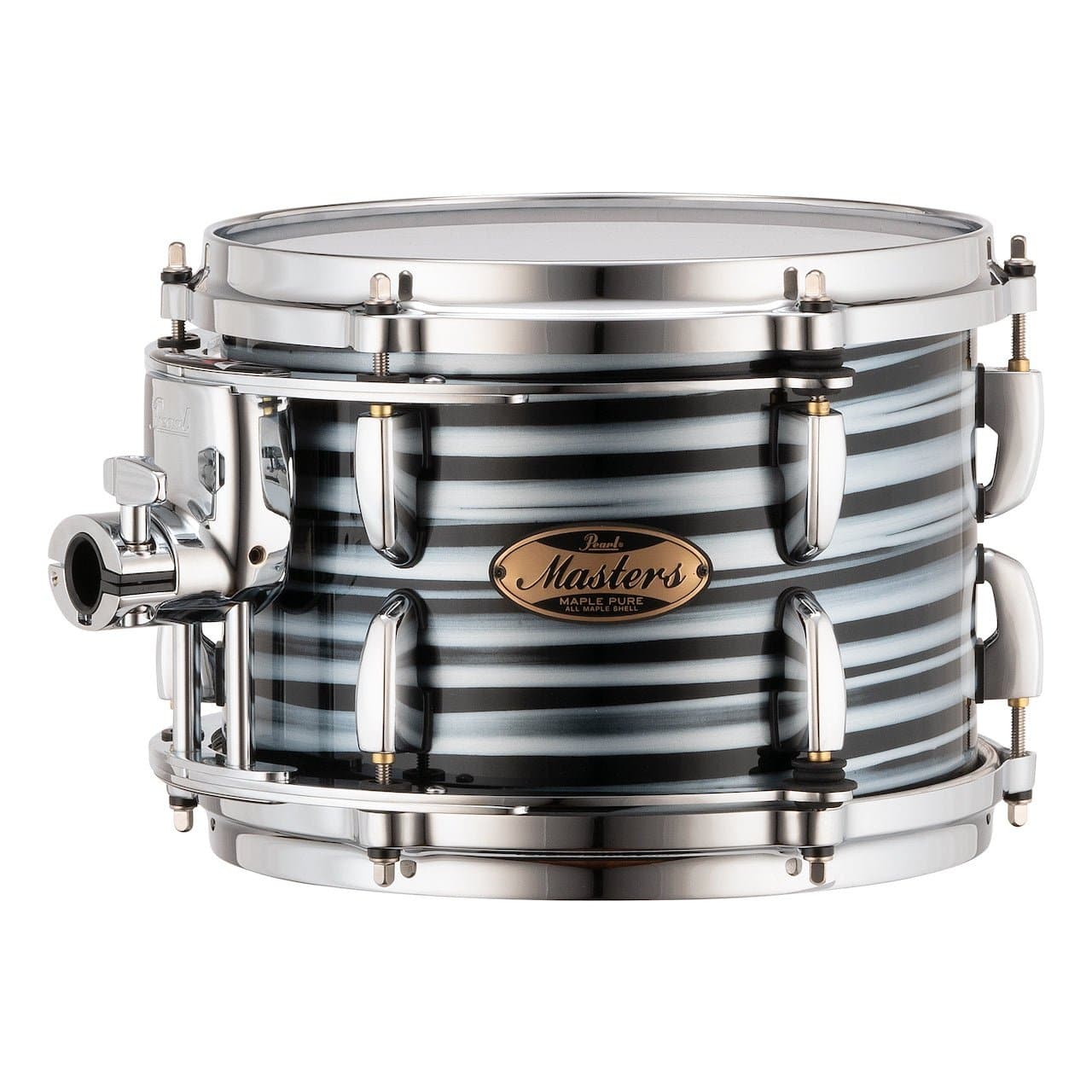 Pearl Masters Maple Pure Tom 10x7 w/Standard R2 Mount Black Oyster Swirl
