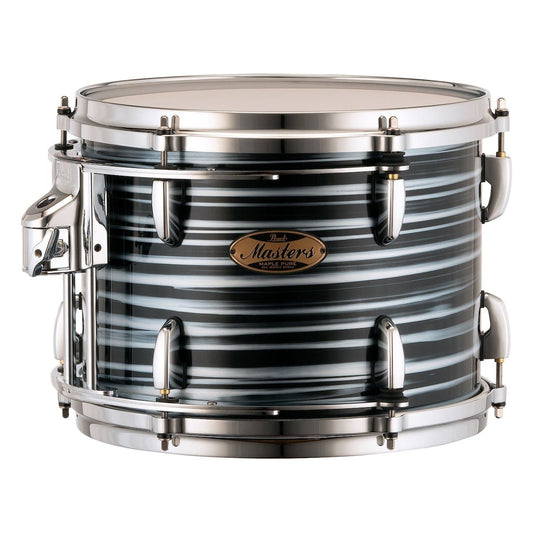 Pearl Masters Maple Pure Tom 12x9 w/L-Bracket R2 Mount Black Oyster Swirl