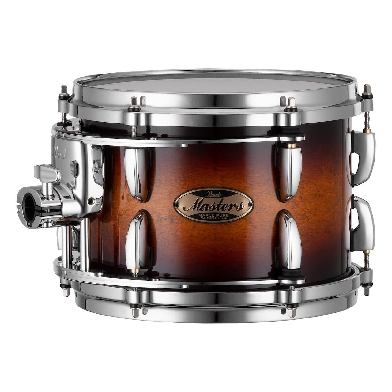 Pearl Masters Maple Pure Tom 10x7 w/Standard R2 Mount Vintage Tobacco Burst