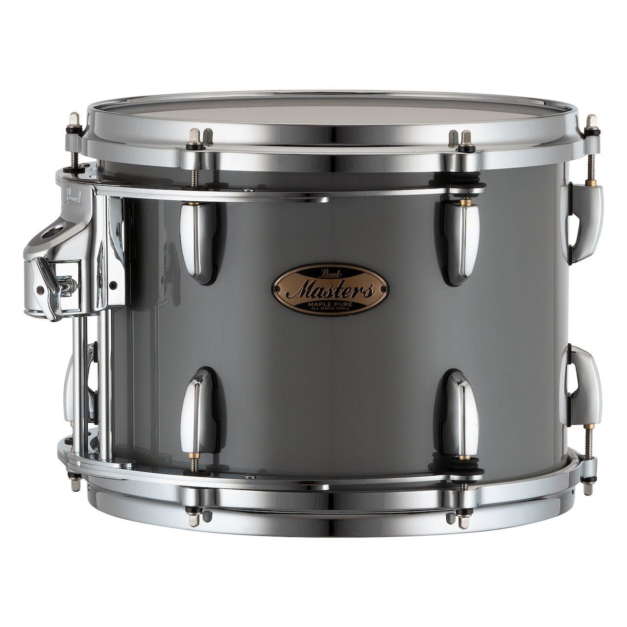 Pearl Masters Maple Pure Tom 12x9 w/L-Bracket R2 Mount Putty Gray