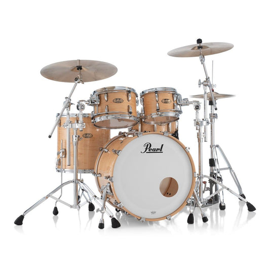 Pearl Masters Maple Pure 4pc Drum Set w/22x16BD w/Standard R2 Mounts Natural Maple