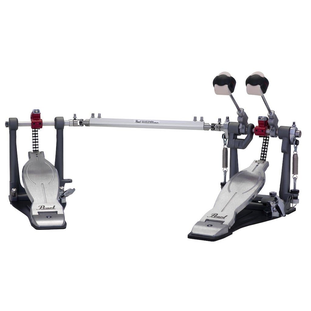 Pearl P1032R Eliminator Solo Double Bass Drum Pedal, Red Cam