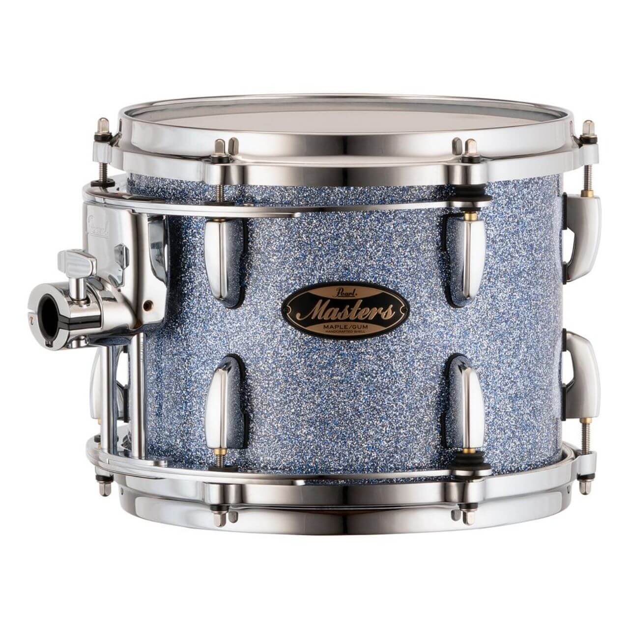 Pearl Masters Maple/Gum Tom 10x8 w/Standard R2 Mount Crystal Rain