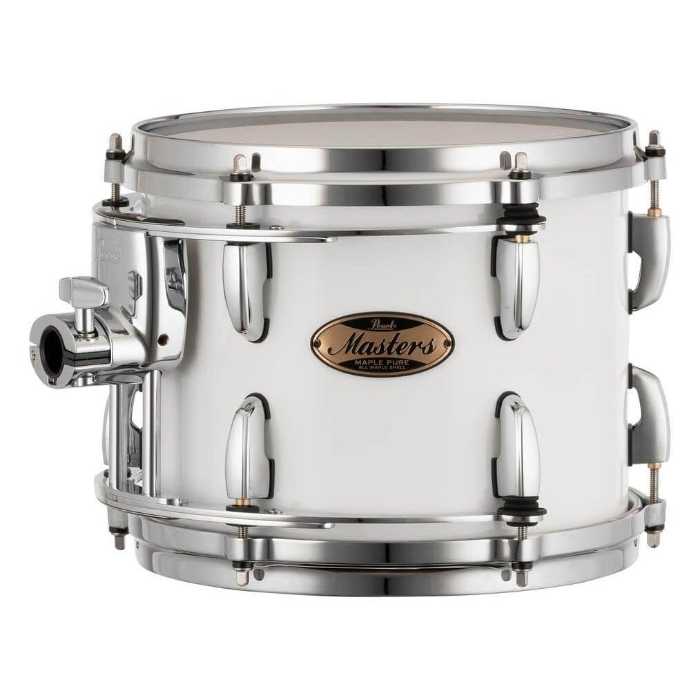 Pearl Masters Maple Pure Tom 10x8 w/Standard R2 Mount Arctic