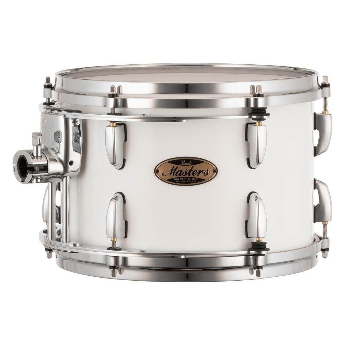 Pearl Masters Maple Pure Tom 12x8 w/Standard R2 Mount Arctic White