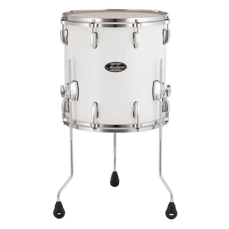 Pearl Masters Maple Pure Floor Tom 14x14 Arctic White