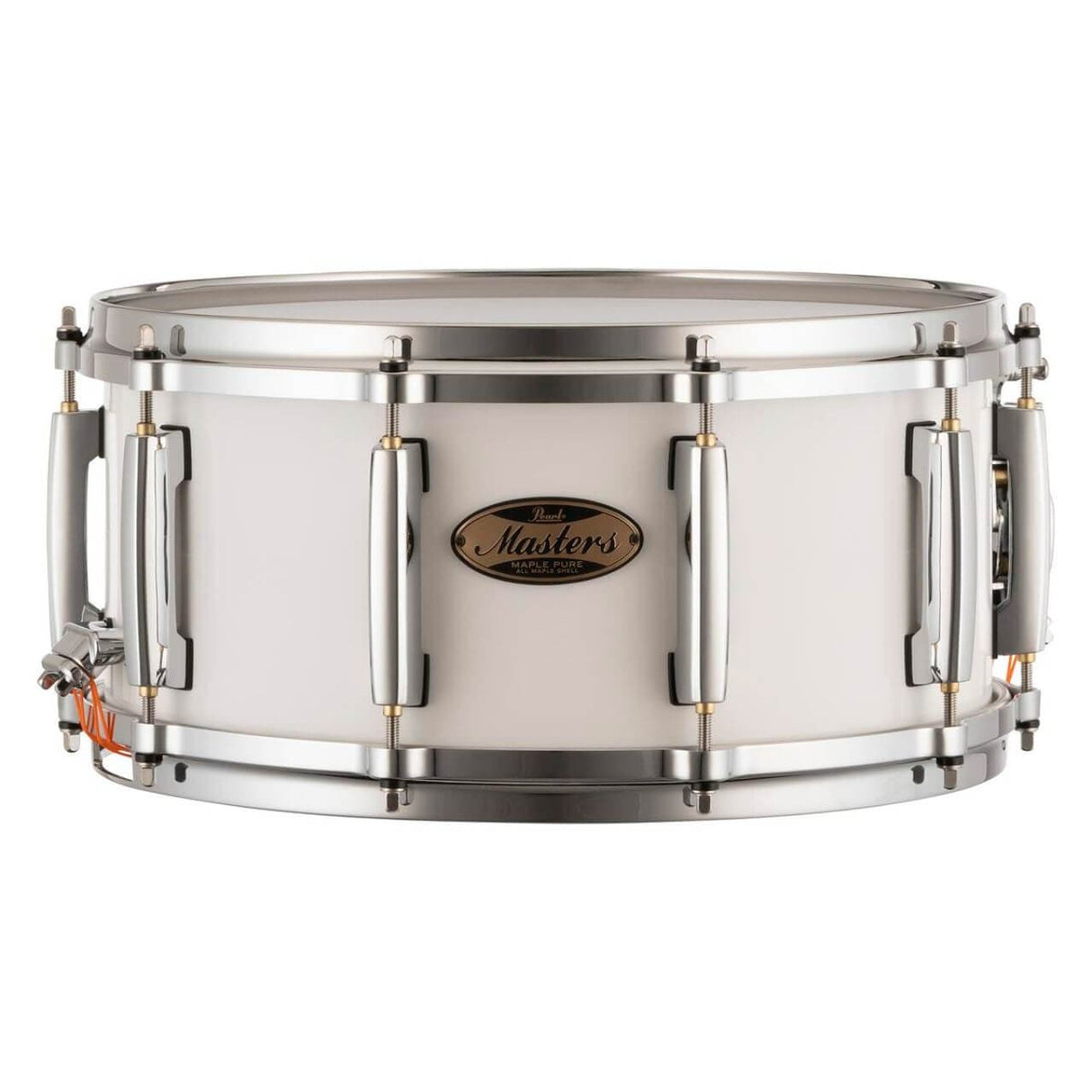 Pearl Masters Maple Pure Snare Drum 14x6.5 Arctic White