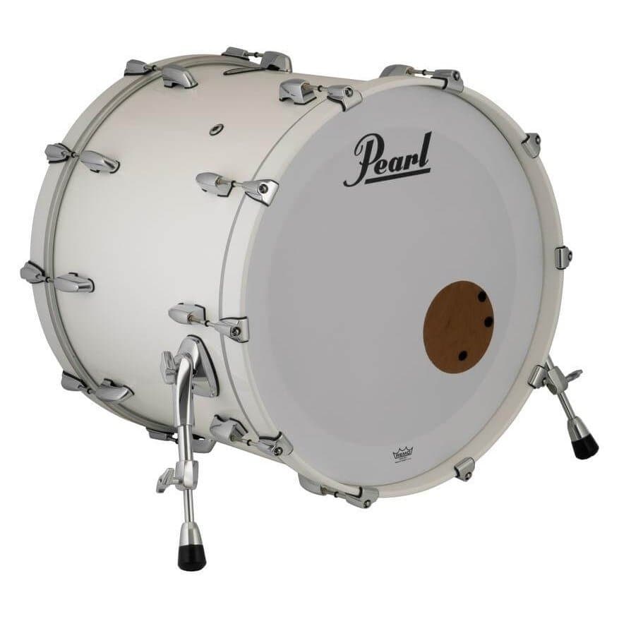 Pearl Masters Maple Pure Bass Drum 22x18 (No Mount) Arctic White