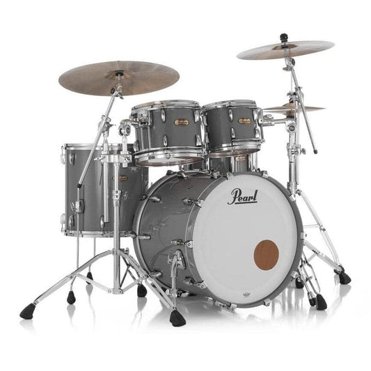 Pearl Masters Maple Pure 4pc Drum Set w/22x18BD w/Standard R2 Mounts Putty Gray