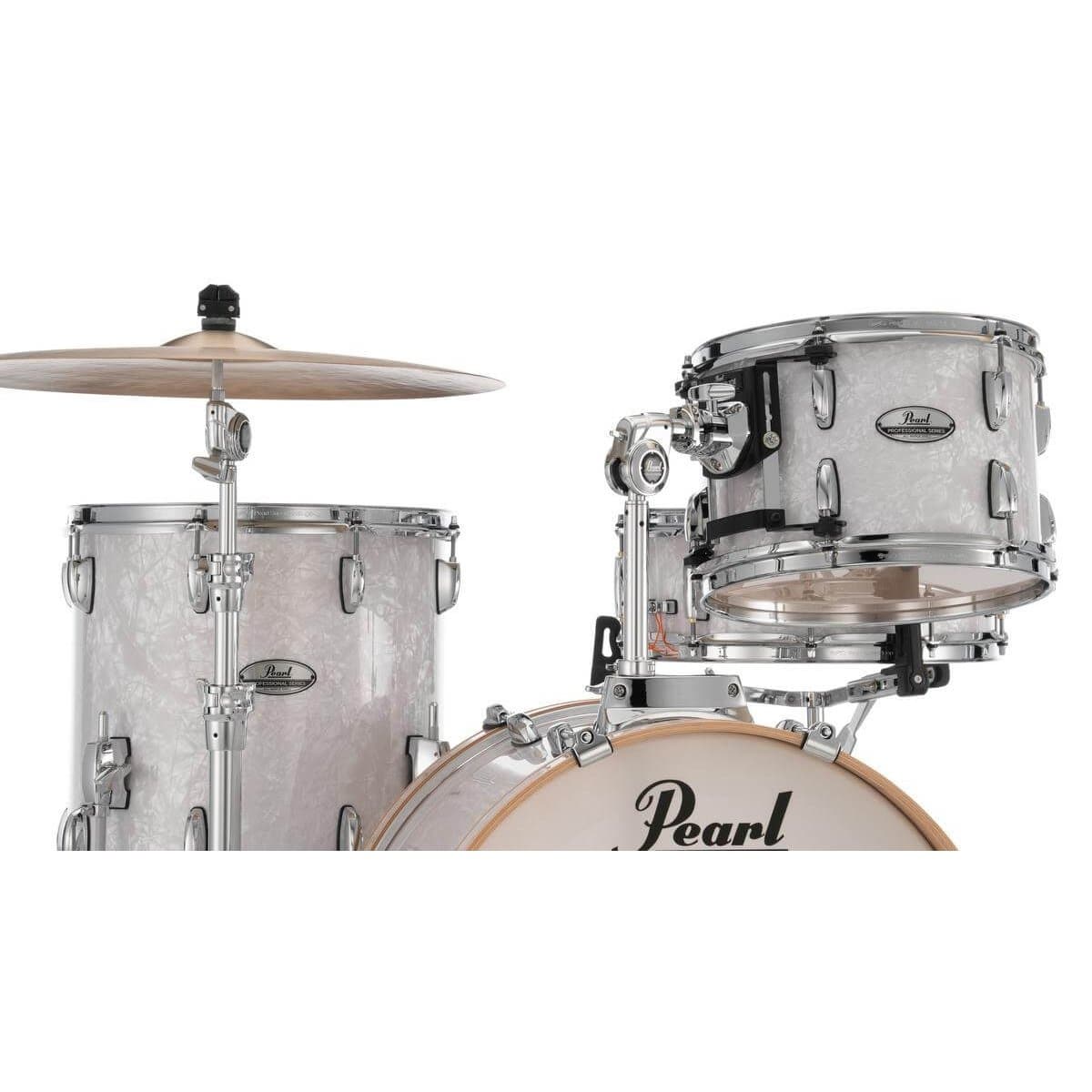 Pearl Professional Maple 3pc Drum Set 20/12/14 White Marine Pearl
