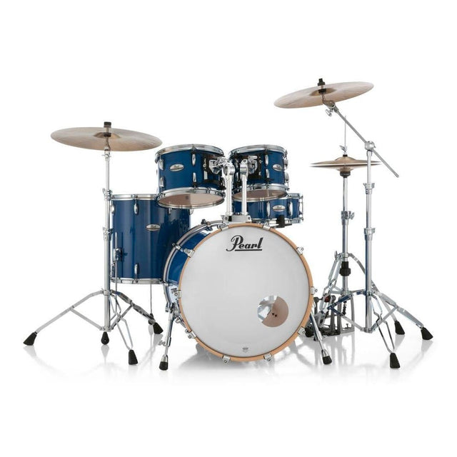 Pearl Professional Maple 4pc Drum Set 22/10/12/16 Sheer Blue