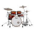 Pearl Reference One 4pc Drum Set w/22x18BD w/Standard R2 Mounts Cherry Amber Fade