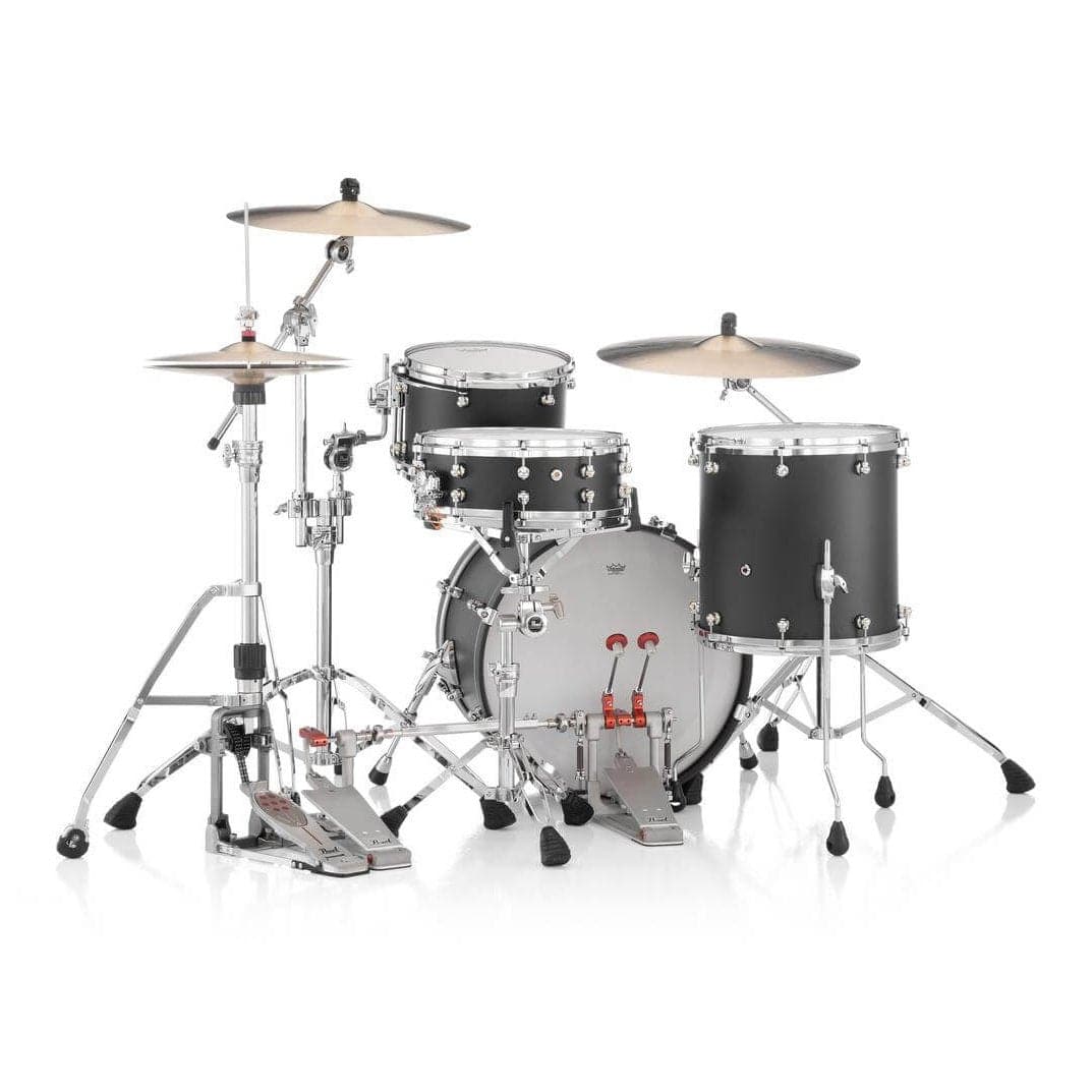 Pearl Reference One 3pc Drum Set 20/12/14 w/L-Bracket R2 Mounts Matte Black