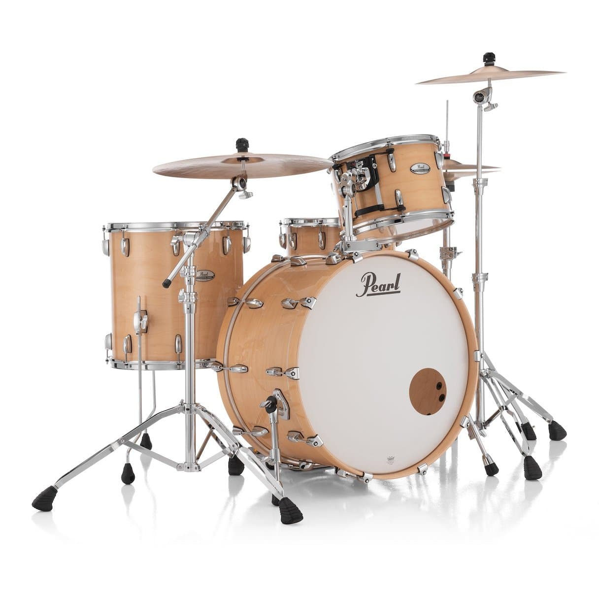 Pearl Professional Maple 3pc Drum Set 24/13/16 Natural Maple
