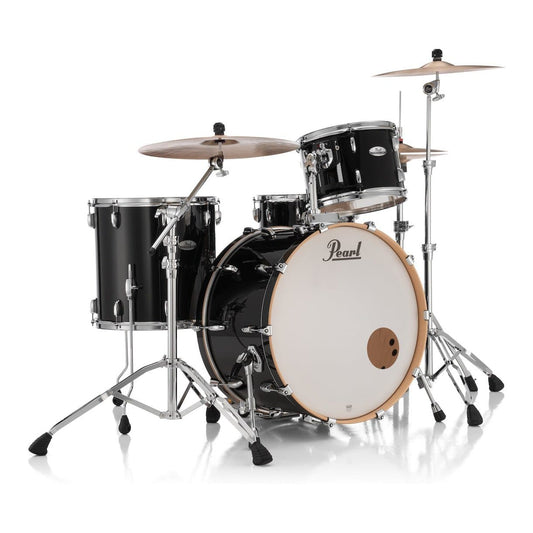 Pearl Professional Maple 3pc Drum Set 24/13/16 Piano Black