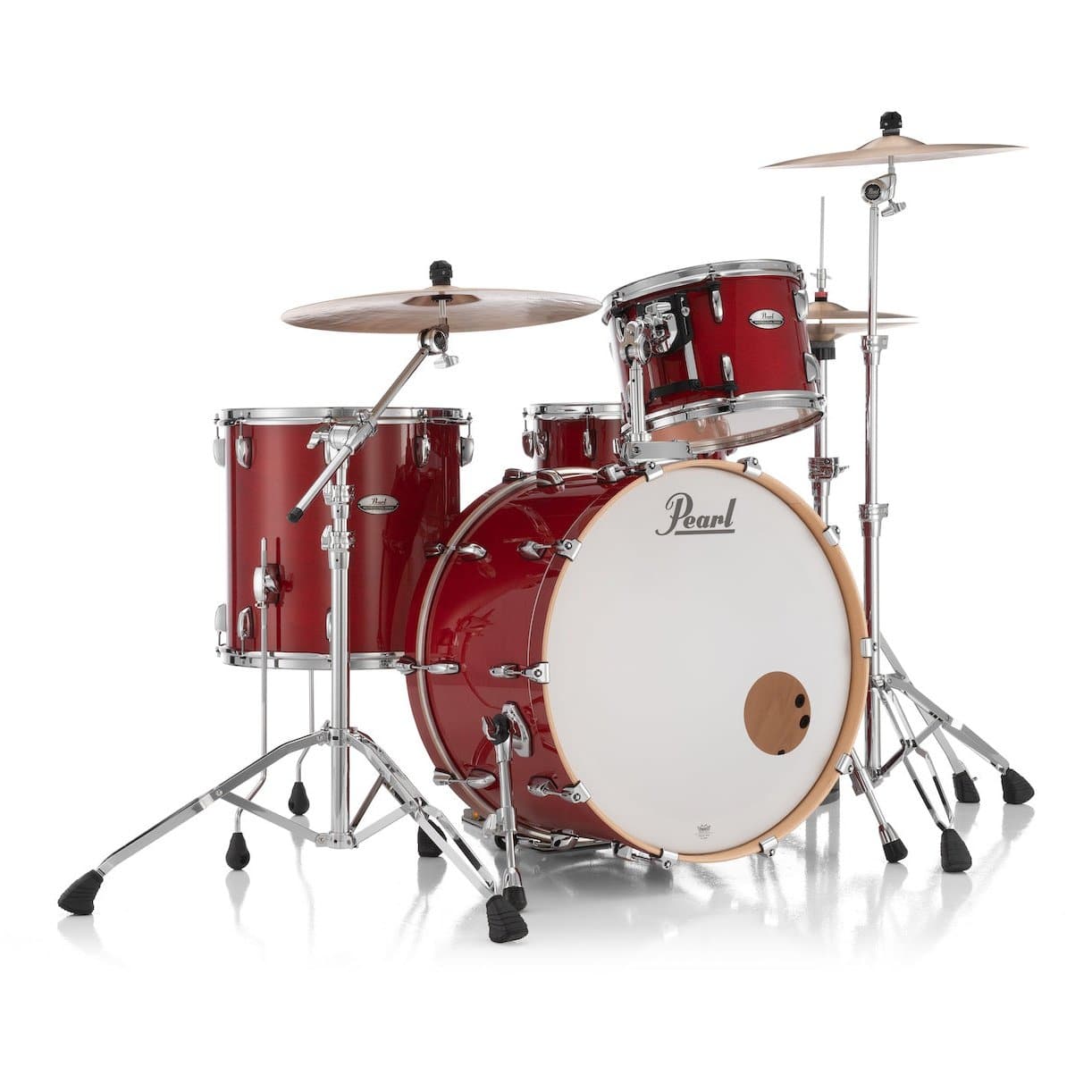Pearl Professional Maple 3pc Drum Set 24/13/16 Sequoia Red