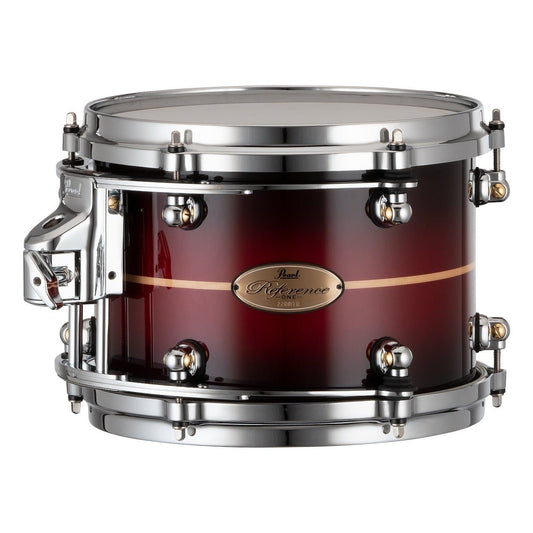 Pearl Reference One Tom 10x7 w/L-Bracket R2 Mount Red Burst Stripe