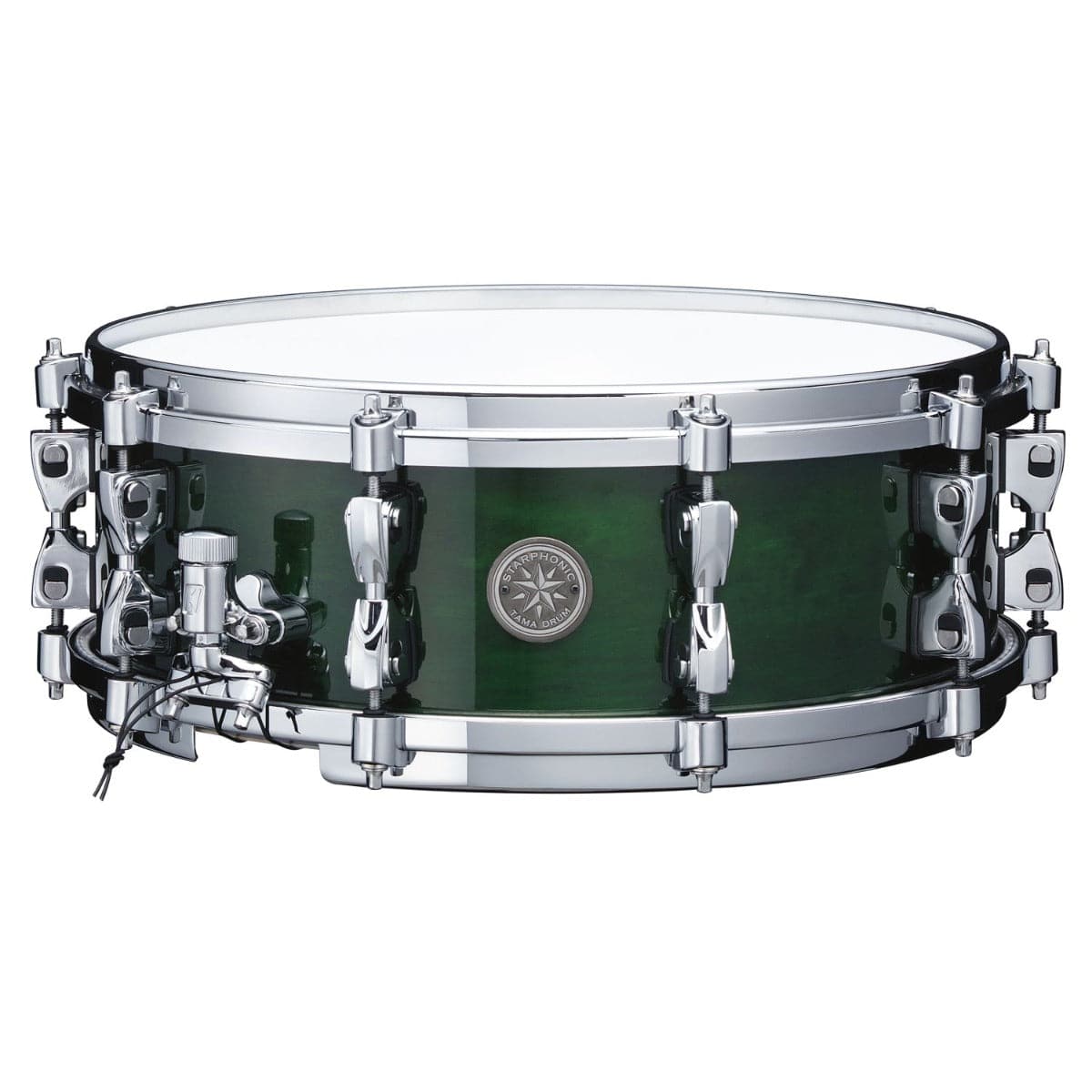 Tama Starphonic Maple Limited Edition Snare Drum 14x5 Emerald Figured Maple  | DCP