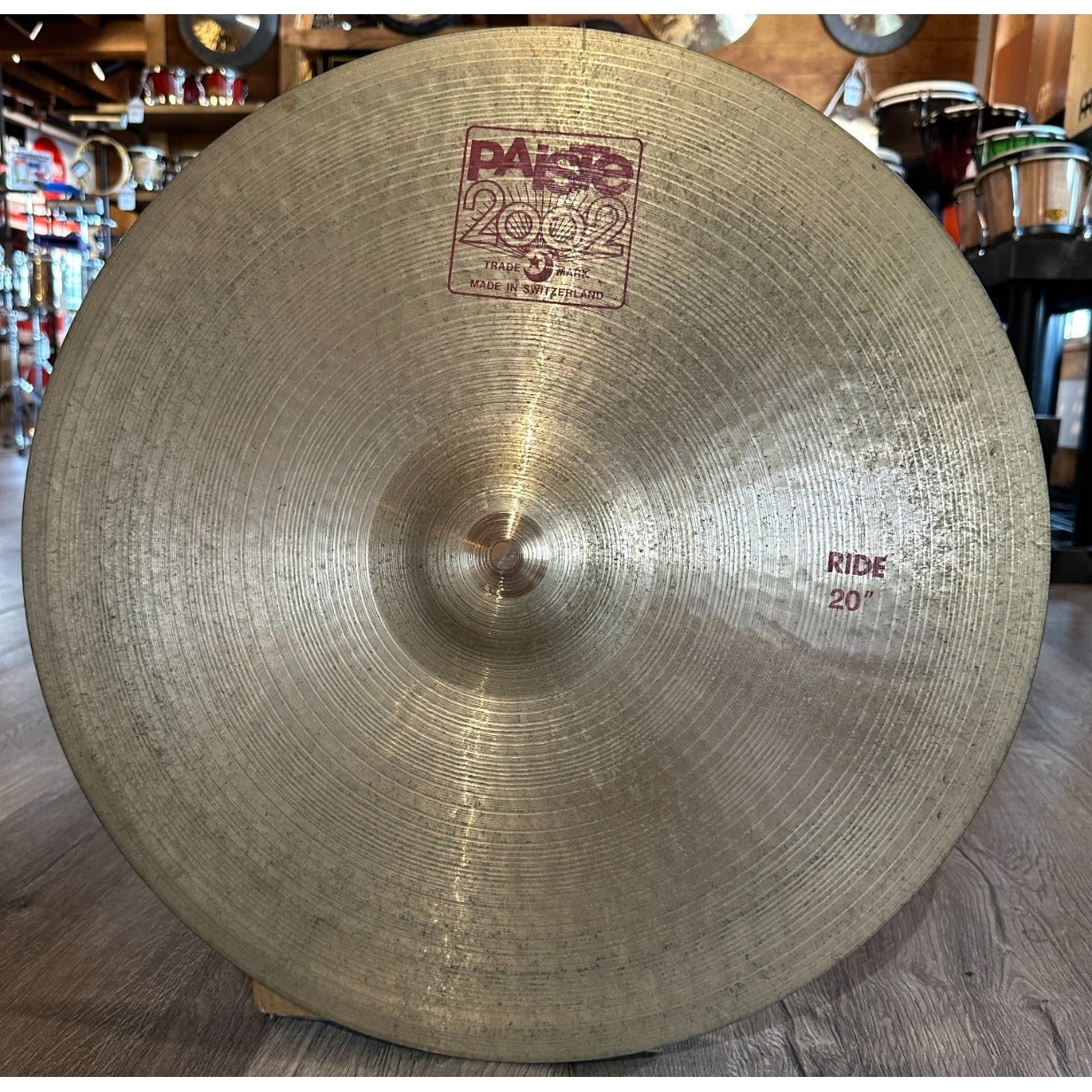 Used Paiste 2002 Ride Cymbal 20"