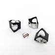 PinchClip 3 Pack w/ Black Rubber Coating