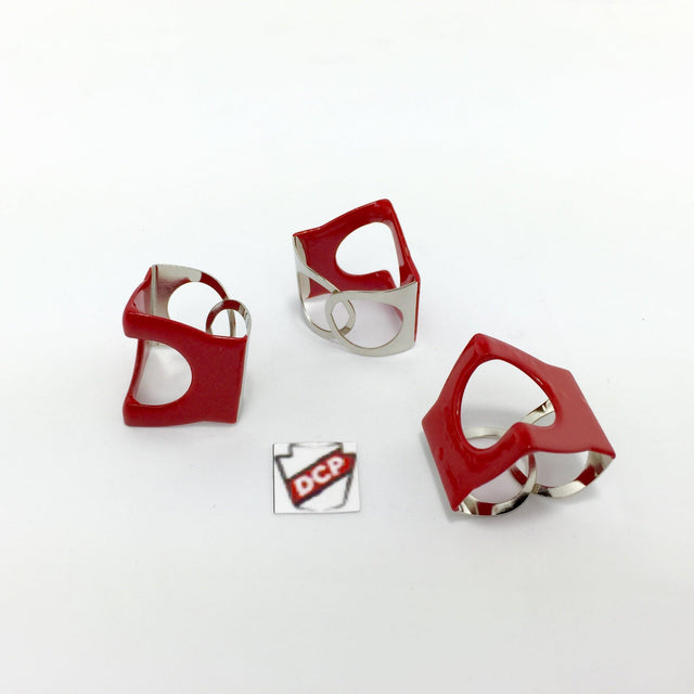 PinchClip 3 Pack w/ Red Rubber Coating