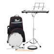 Pearl Student Percussion Learning Center: Snare & Bells w/Rolling Case