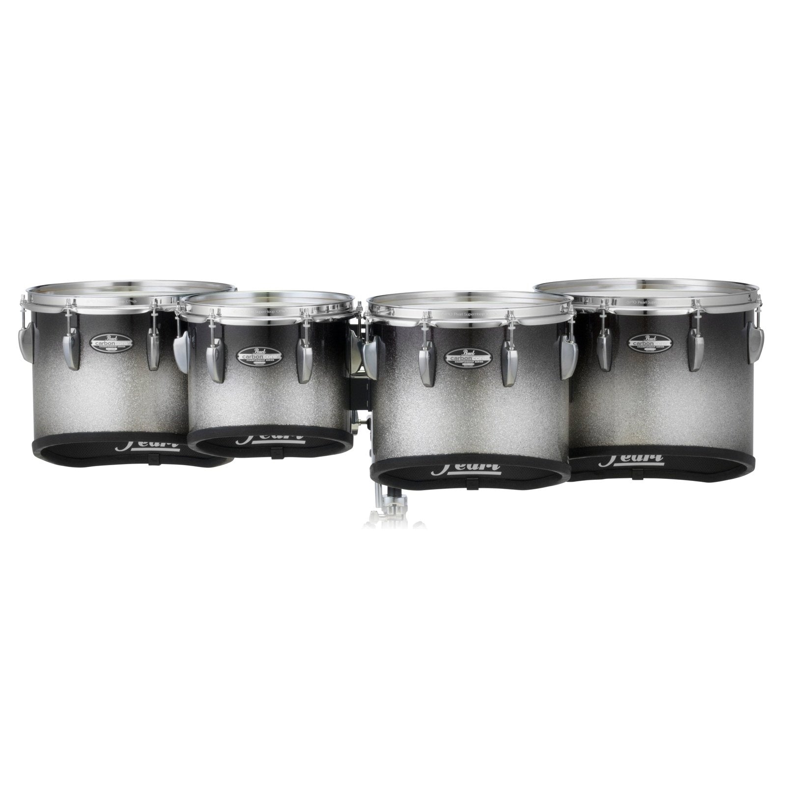 Pearl ChampionshipQuad W/O Carrier Carboncore- Black Silver Burst