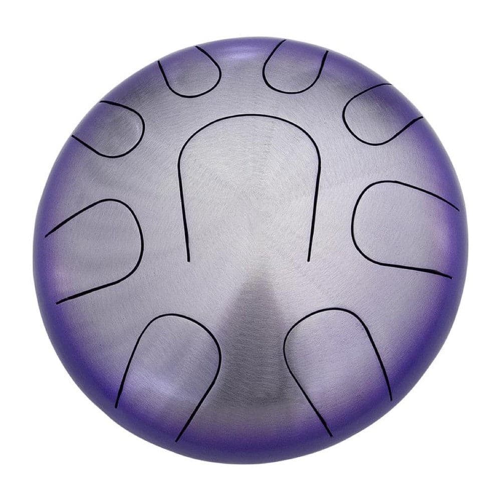 Pearl 9 Note Tongue Drum Ake Bono Purple Burst
