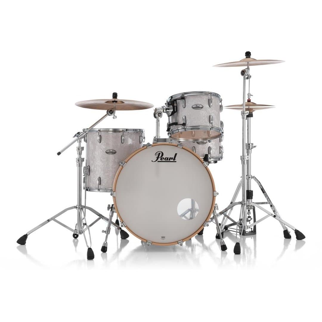 Pearl Professional Maple 3pc Drum Set 24/13/16 White Marine Pearl