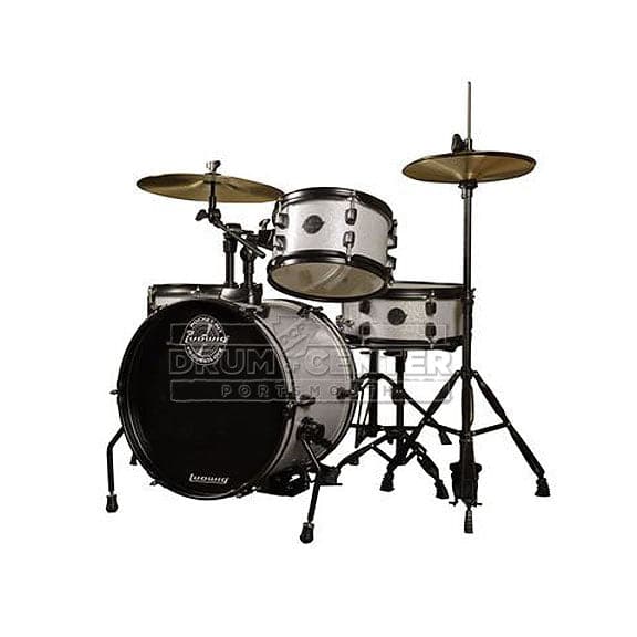 Ludwig Questlove Pocket Kit Silver Sparkle