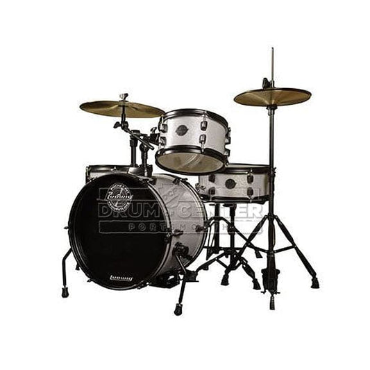 Ludwig Questlove Pocket Kit Silver Sparkle