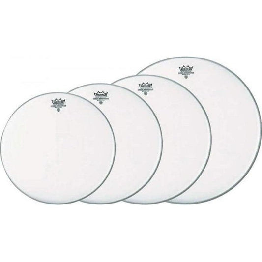 Remo Coated Ambassador Tom Pack 12,13,16 w/ Free 14" Snare Head!