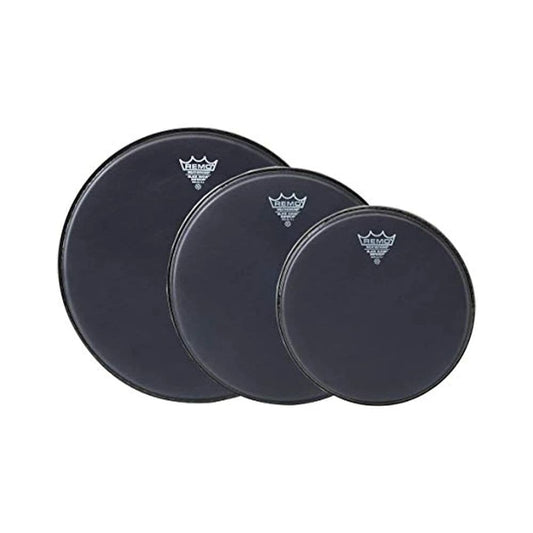 Remo Black Suede Tom Pack - 12/13/16 - Black Suede