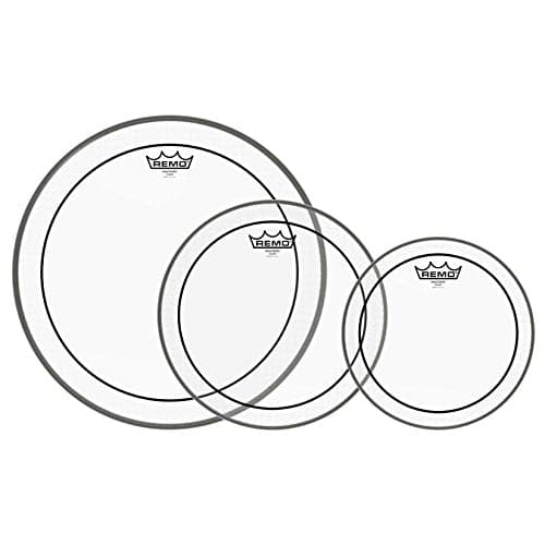 Remo Pinstripe Clear Tom Pack - 10,12,16