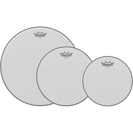 Remo Ambassador Coated Tom Pack - 12,14,16